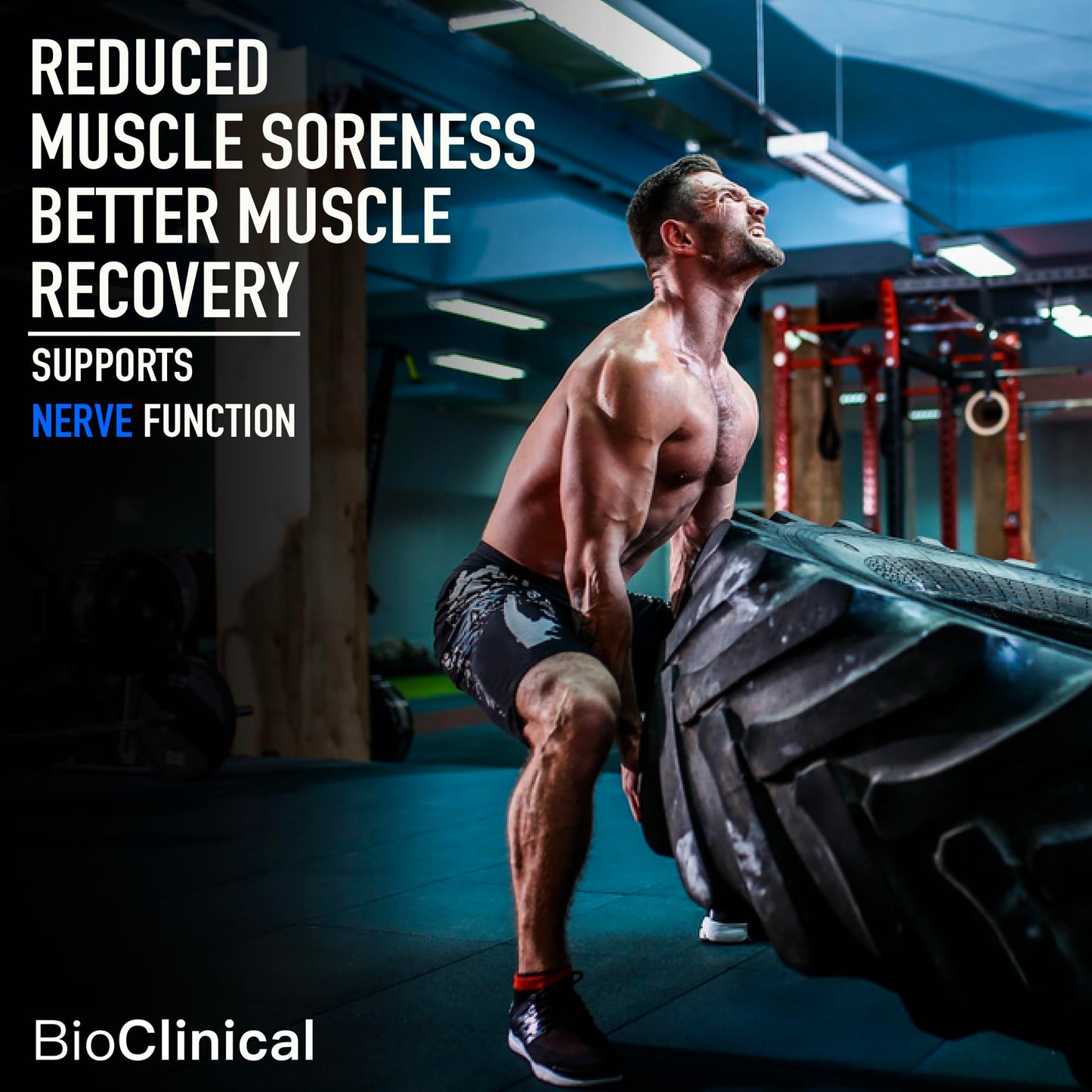 BioClinical Magnesium Glycinate Supplement 2000mg 120 Veg Tablets -High Absorption Chelated Magnesium Supplement Supports in Muscle Recovery, Sleep & Nerve Health for Men & Women -Zero Preservatives