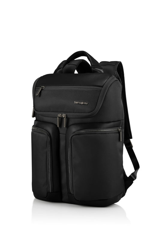 Samsonite Holborn Slim Laptop Backpack – 15.6-inch Laptop, 9.7-inch Tablet Pocket, Polyester, Black