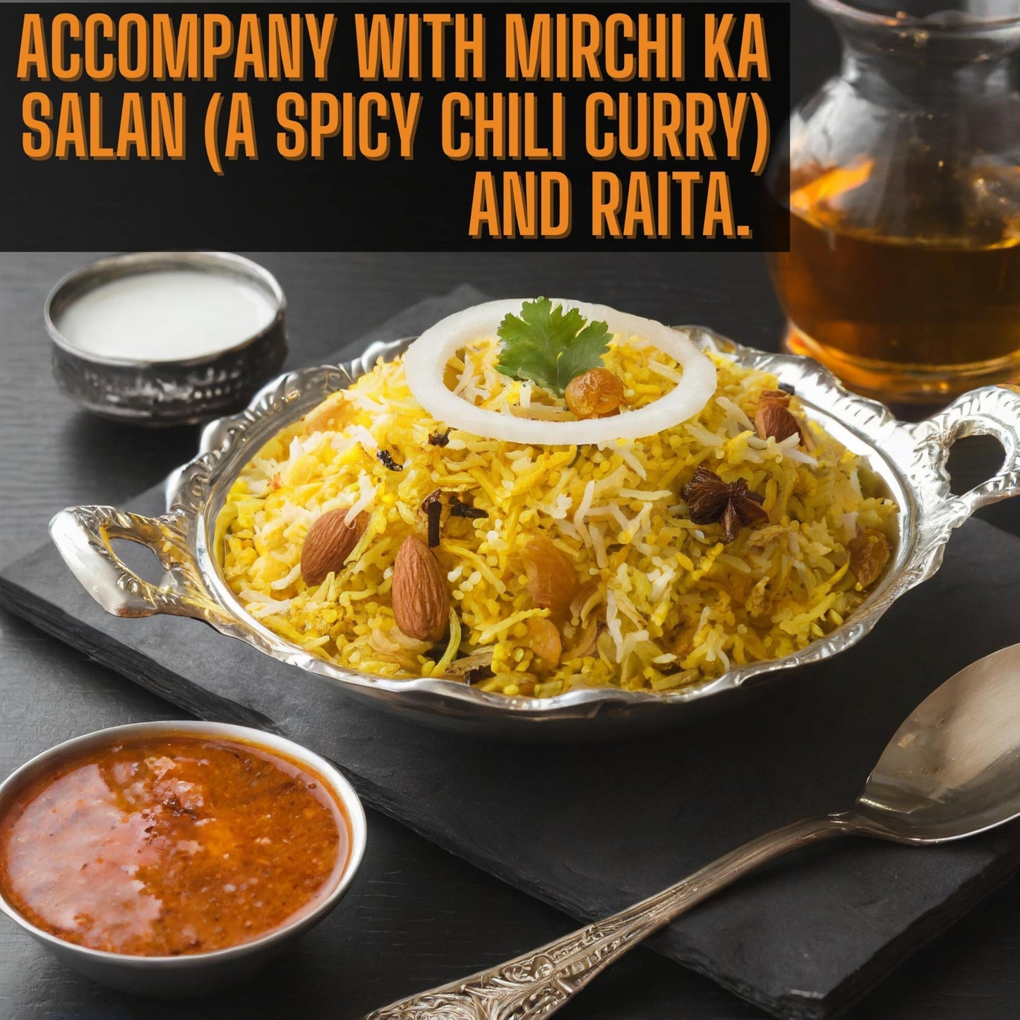 The Humble Craft Hyderabadi Biryani Masala - for Veg, Mutton, Chicken Biryani Masala - Biryani Masala Powder - 100gms