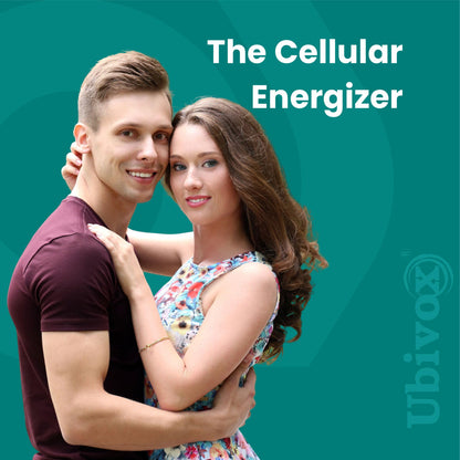 Ubivox - enriched with Coenzyme Q10, L-Carnitine, Zinc, Selenium, Astaxanthin & Lycopene for boosting energy, enhancing virility - 30 Tablets