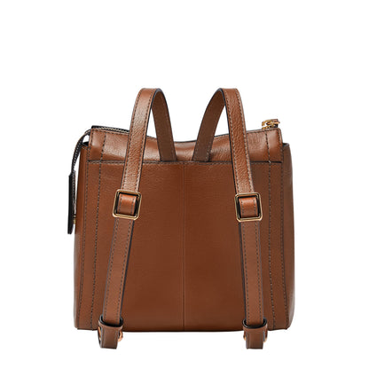 Fossil Womens Parker Brown Backpacks ZB1921200