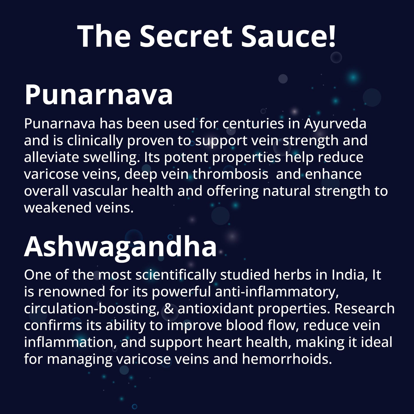 PENIKOSETE Advanced Ayurvedic Vein Support Formula | Reduce Varicose Veins, Boost Circulation and Leg Comfort with this Vascular Supplement.