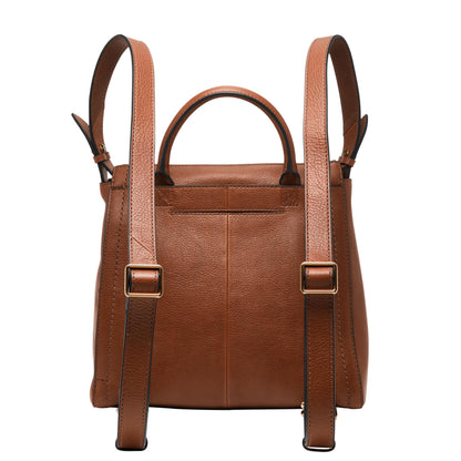 Fossil Womens Parker Brown Backpacks ZB1797200