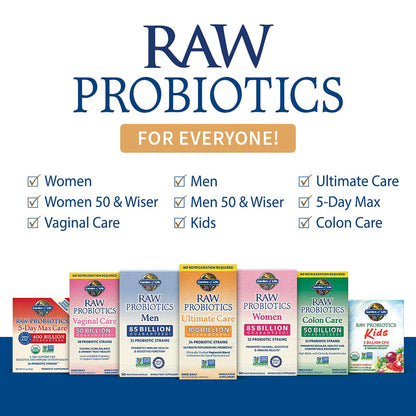 Garden of Life, RAW Probiotics, Ultimate Care, 30 Veggie Caps- image 2