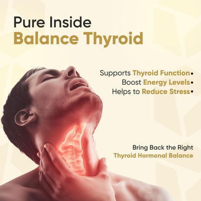 Vitaminnica Thyroid Support Capsules – 60 Vegan Capsules with Iodine - Energy