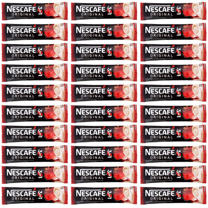 Nescafe 3 In 1 Original Soluble Ground Coffee Beverage,30 Sachets Bag