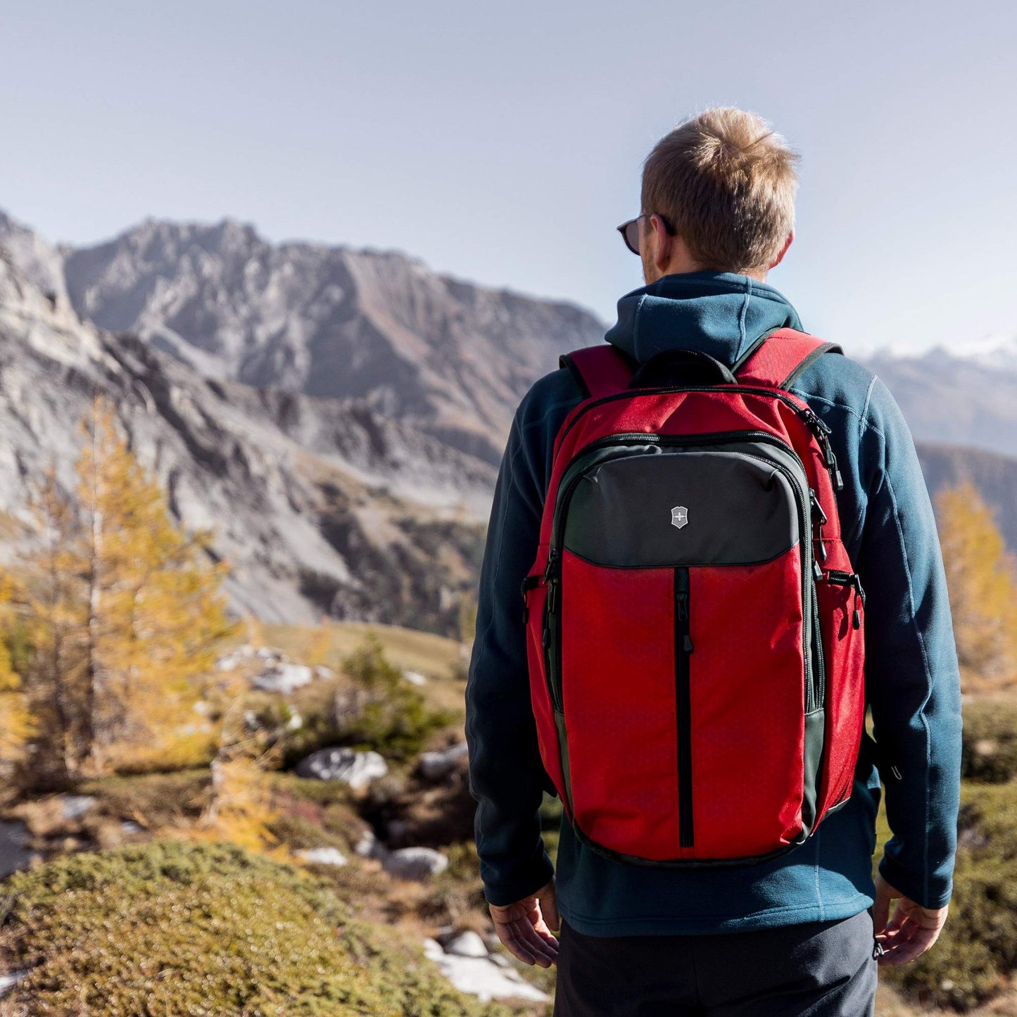 Victorinox Altmont Original, Vertical-Zip Laptop Backpack, Red (606732)
