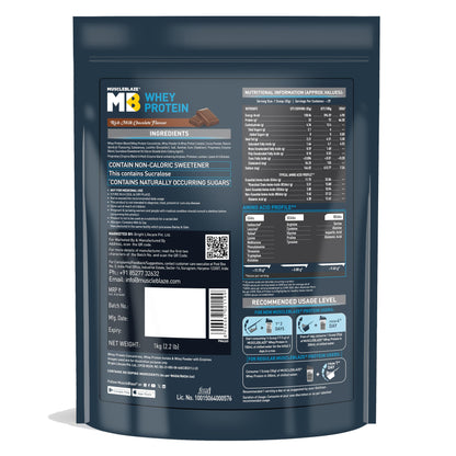 MuscleBlaze 100% Whey Protein, Ultra Premium Blend with Whey Protein Co- image 8