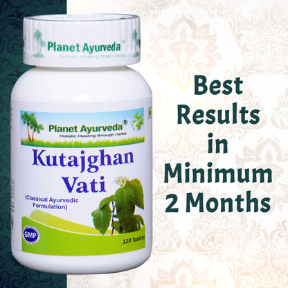 Planet Ayurveda Kutajghan Vati, 120 Tablets, Pack of 1- image 3