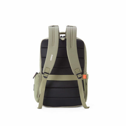 American Tourister Zork Edge | 24.5 Ltrs | 2 Compartments | Bottle Pocket | Ergonomic Padded Back Panel & Shoulder Straps | Executive Backpack | 1 Year International Warranty | Green