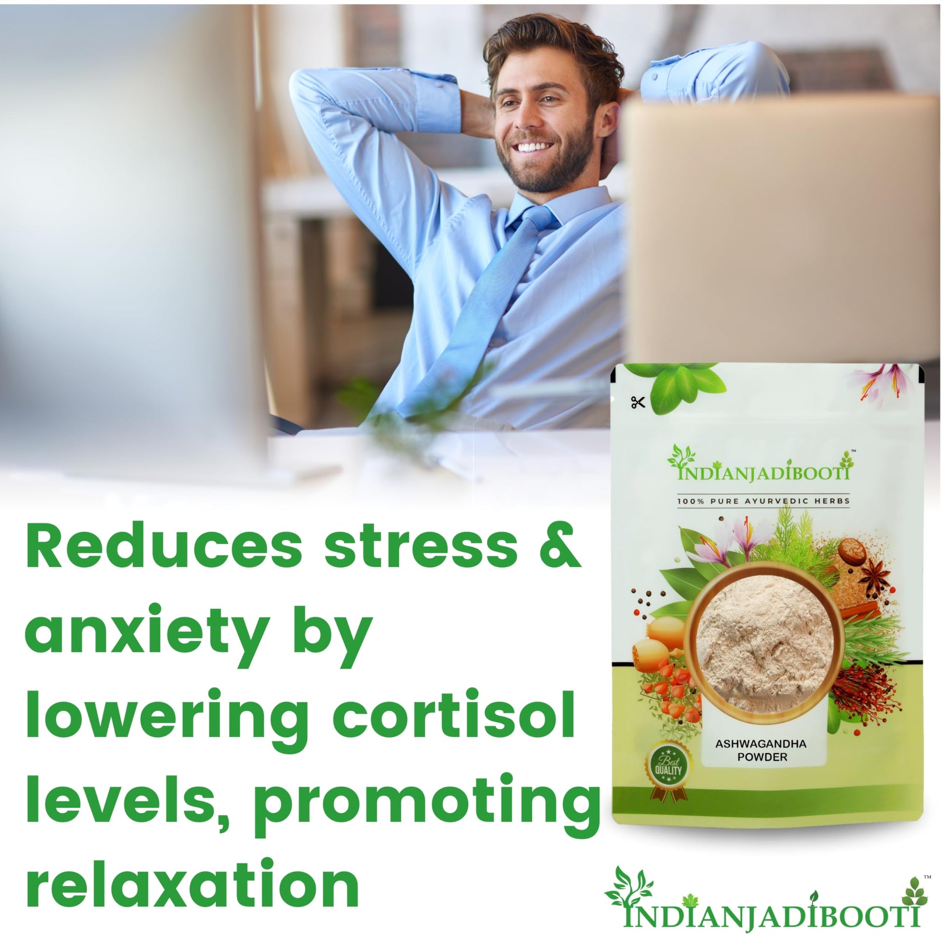 IndianJadiBooti Brahmi Booti, 250 Grams Pack- image 7