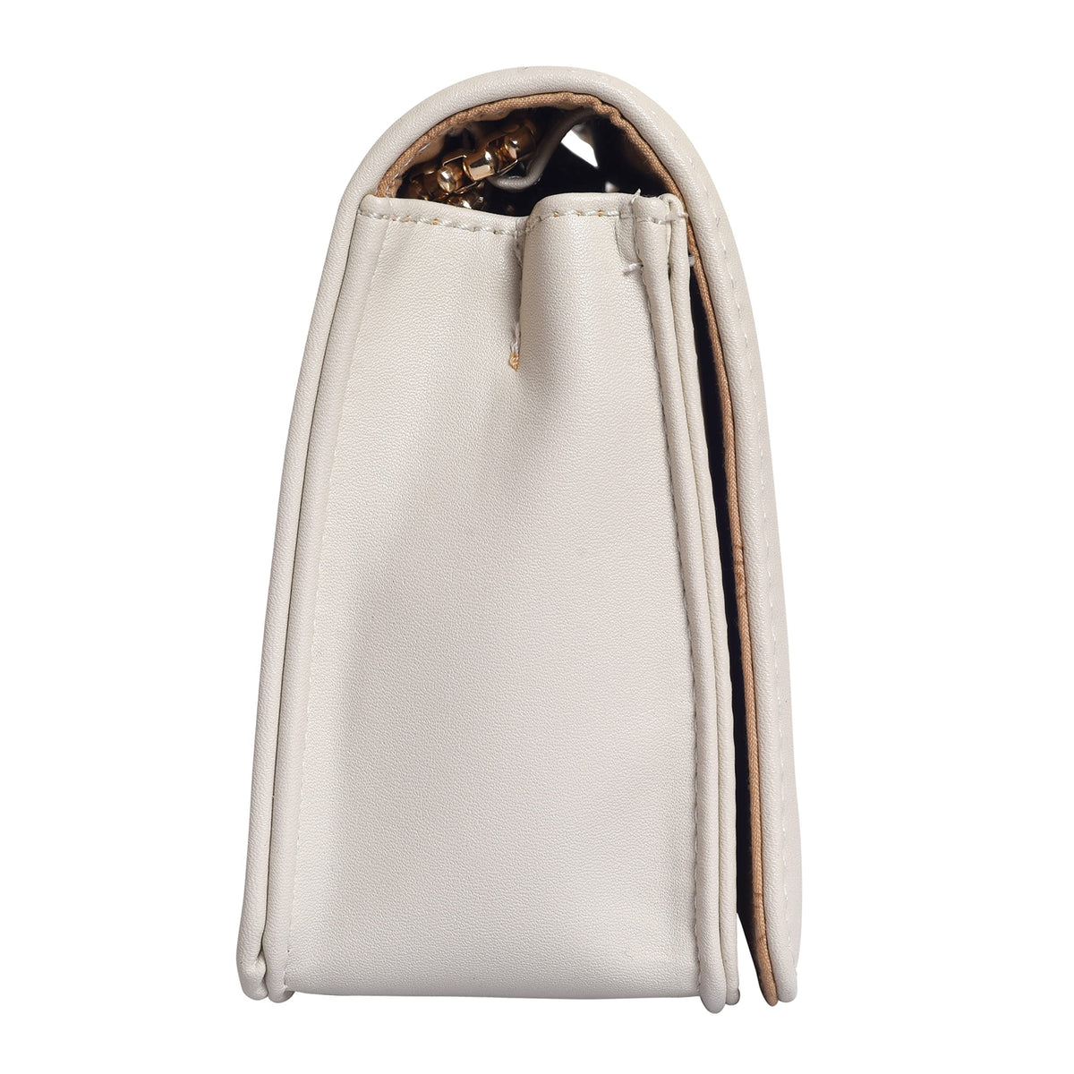 Lino Perros Women's Off-White Faux Leather Sling