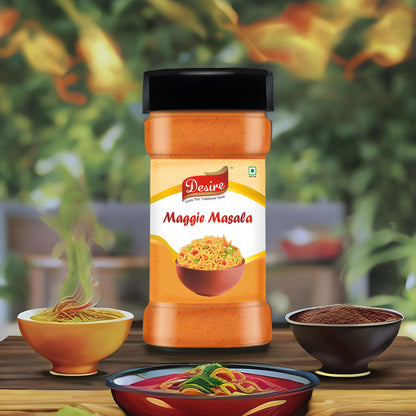 Desire Magical Maggie Masala, 100g - Premium All-Purpose Spice Mix for Noodles, Snacks & Curries | Perfect Blend for Rich, Savory Dishes