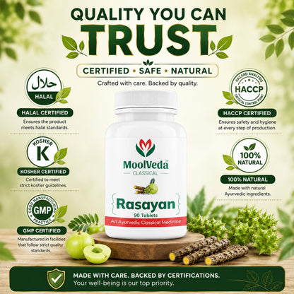 Moolveda Rasayan 90 Veg Tablets (Pack of 2)
