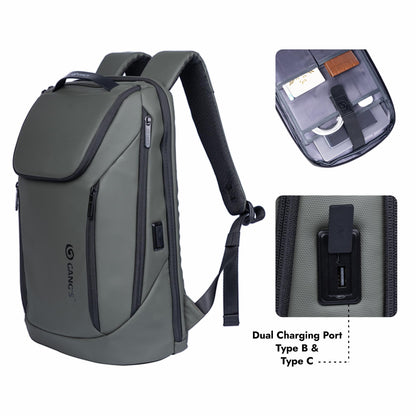 Gang's Laptop Bag | 22L | Backpack Bag, Anti Theft Backpack with USB Ch- image 9