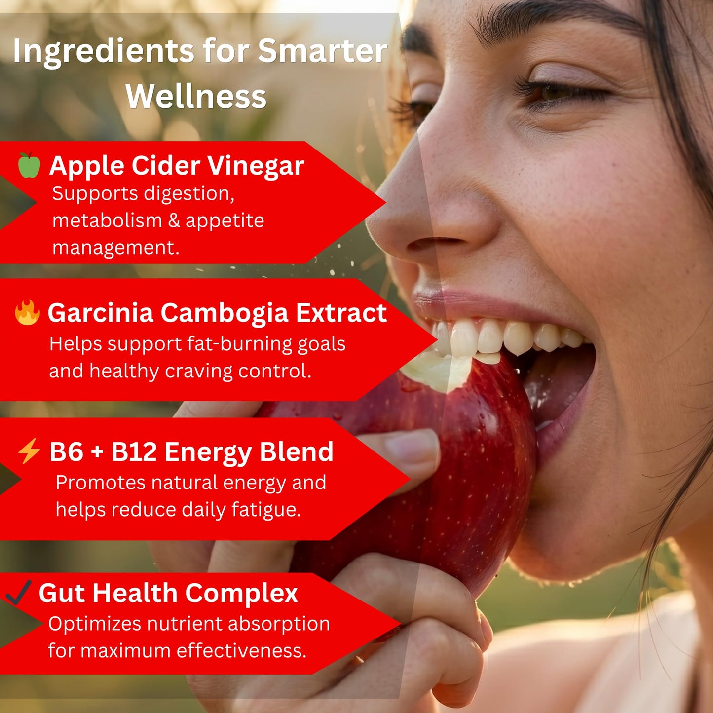Knoll Healthcare Nutrinol Apple Cider Vinegar (ACV) Effervescent Tablets 500mg | Metabolism Booster & Appetite Control Support Vitamin B6 & B12 No Added Sugar | For Men & Women | 15 Tablets