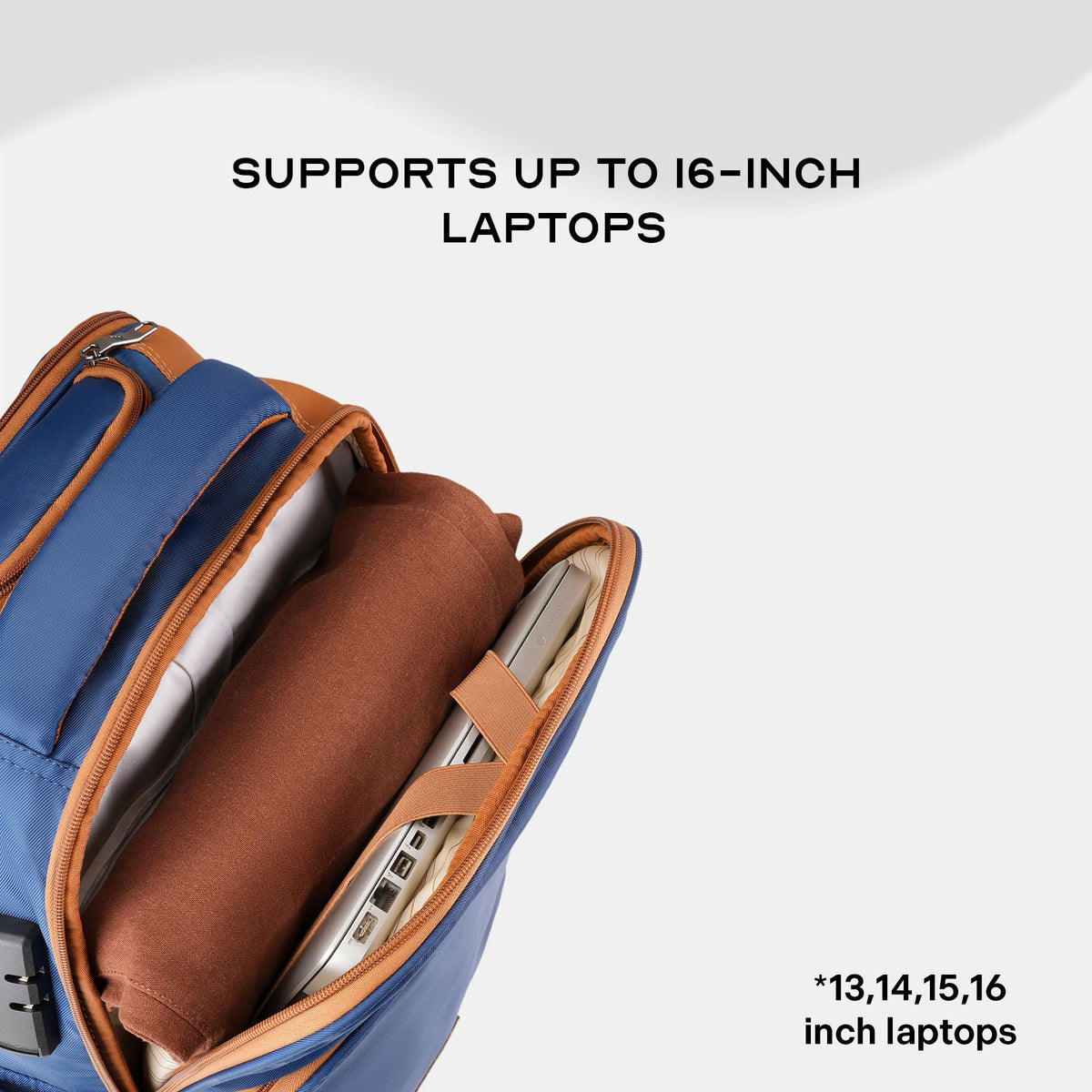 Assembly Jetson 30L Trolley Laptop Backpack for Men Women 15.6 Inch Office Travel Bag Blue