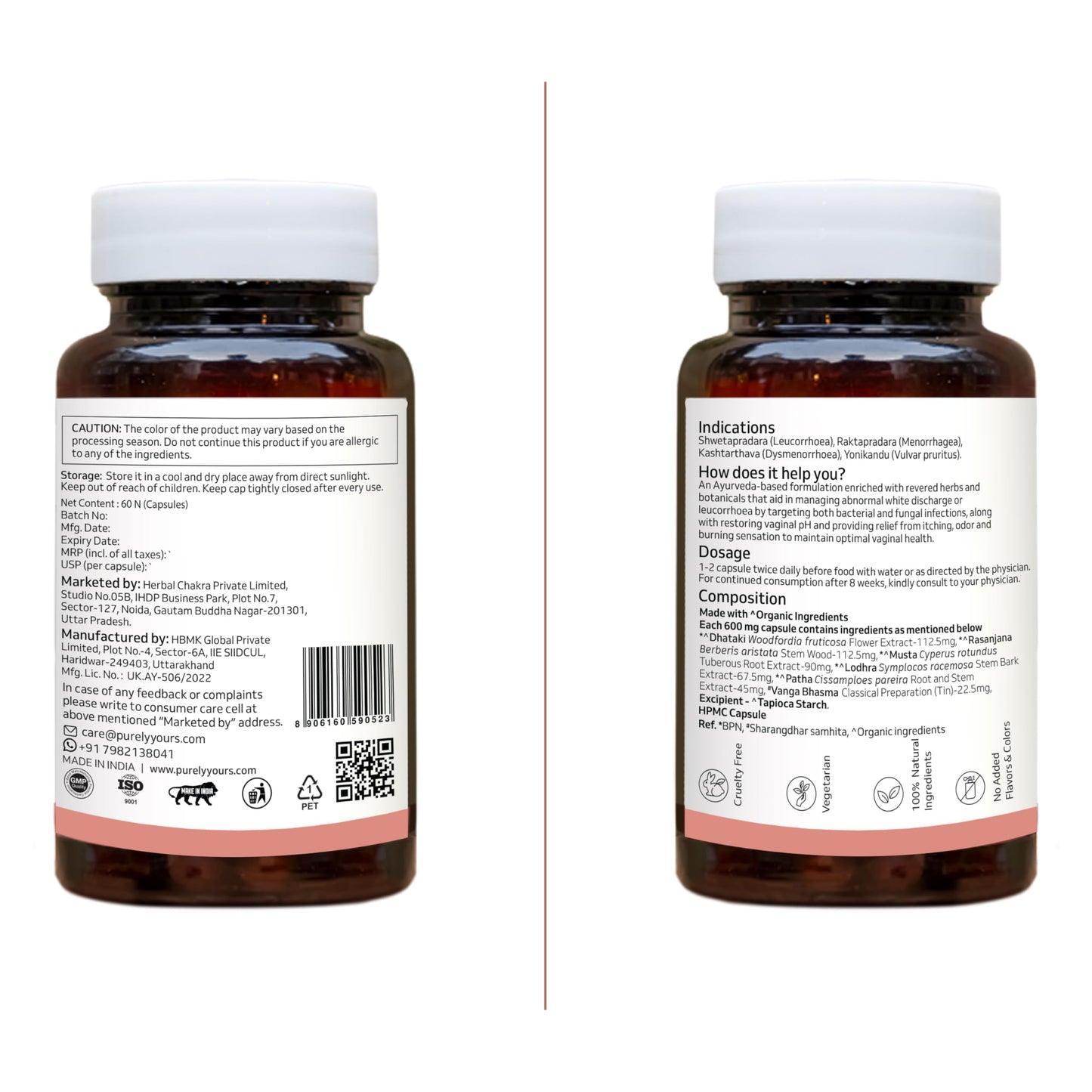 Purely Yours Female White Discharge Management Capsules - Femme Balance- image 4