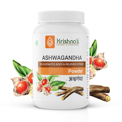 Krishna's Ashwagandha Powder Strength Vitality and Stress Management |- image 4