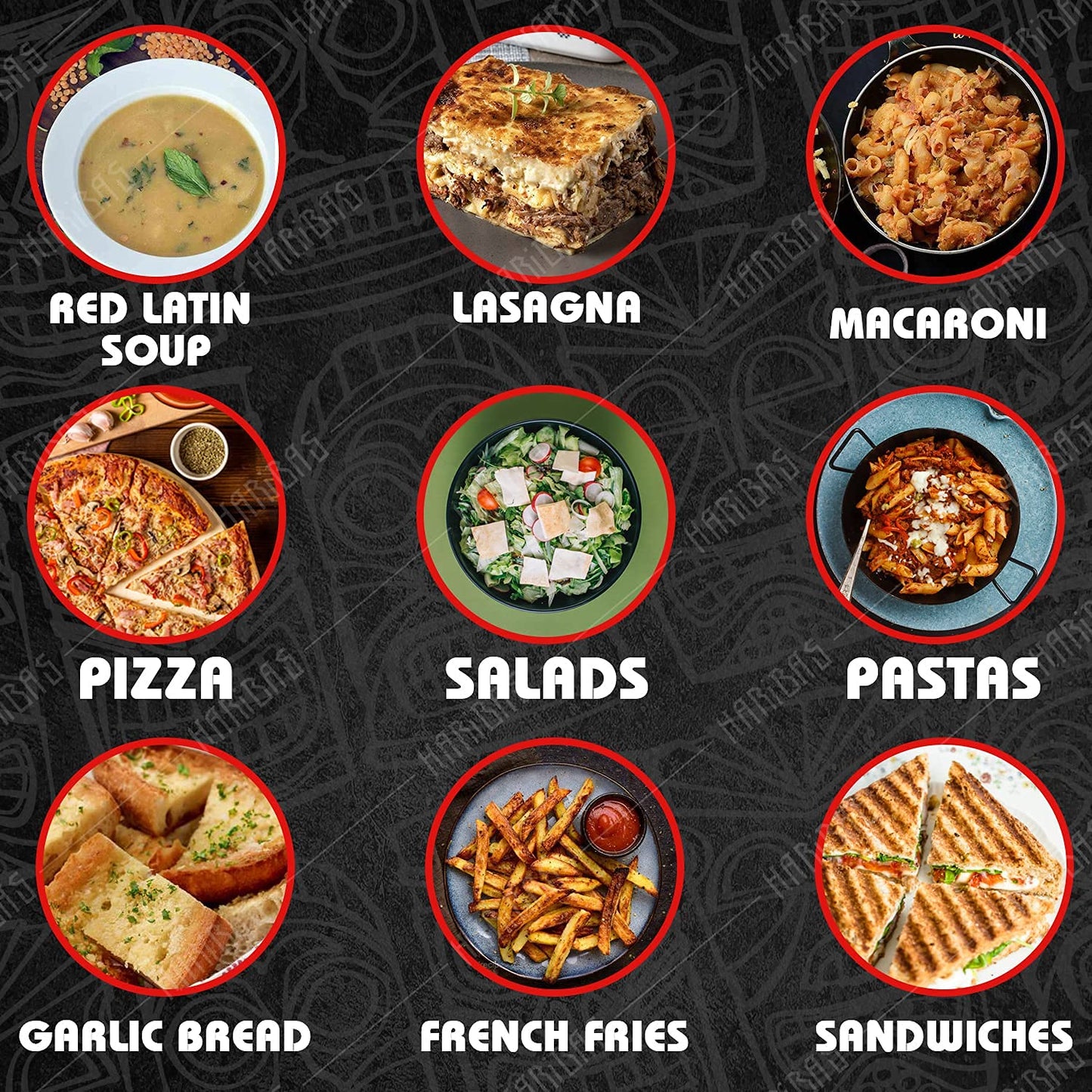 HARIBAS Dry Oregano Flakes Seasonings 100grms, Aromatic Spicy Dried Pizza Pasta Seasoning