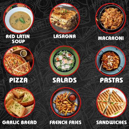 HARIBAS Dry Oregano Flakes Seasonings 100grms, Aromatic Spicy Dried Pizza Pasta Seasoning