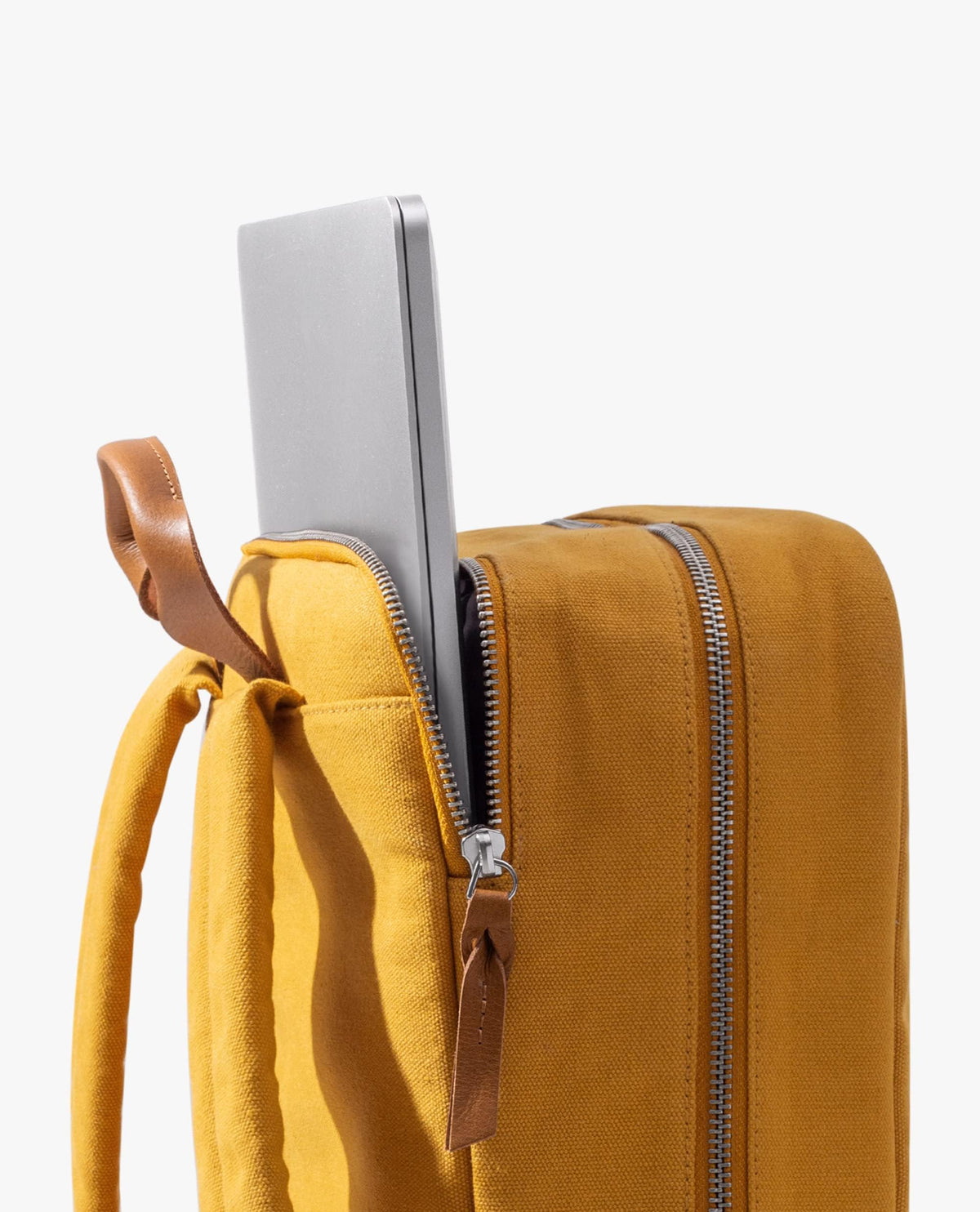 DailyObjects 9 to 9 Everyday Casual Laptop Backpack (16L) Fits Upto 15" Laptop | Unisex Shoulder Travel Bag | Durable Canvas Material | Zippered Compartment with Slip Pockets | Trolley Sleeve