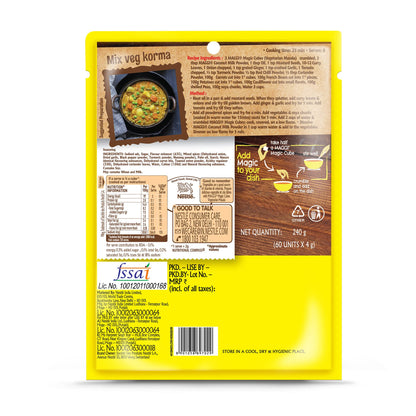 MAGGI Vegetarian Magic Cubes - Masala For Rice Dishes, Vegetables, Soups & Curries 240 g
