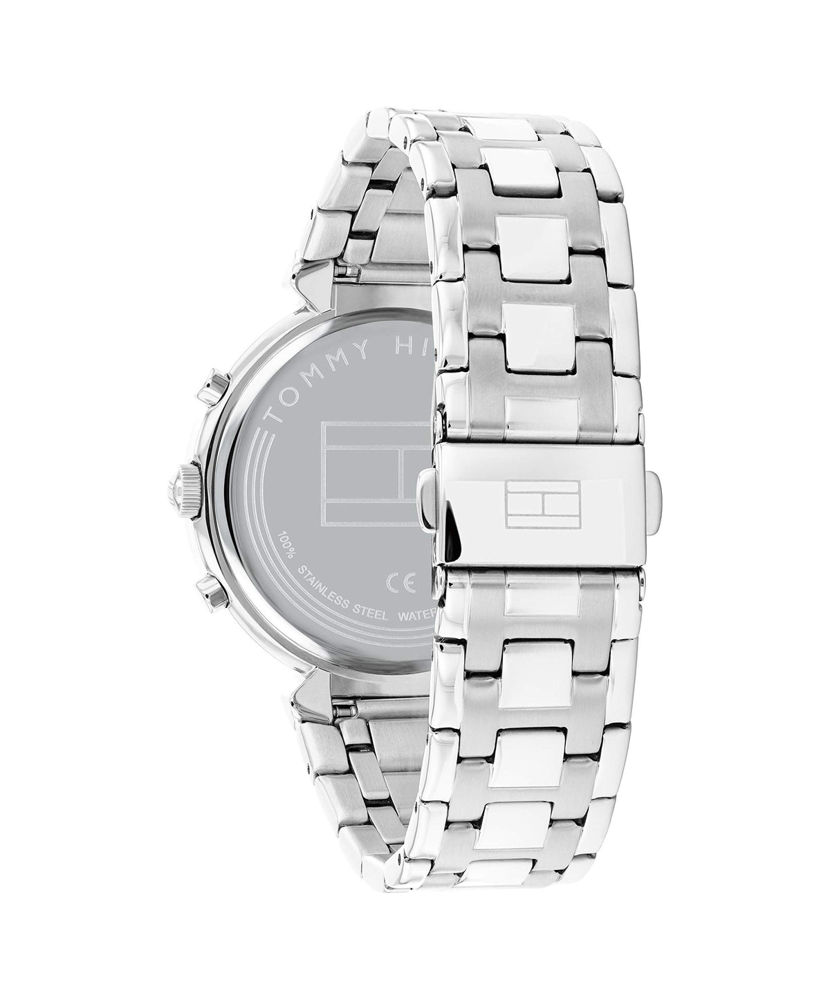 Tommy Hilfiger Quartz Analog with Grey Dial Silver Stainless Steel Strap Watch for Men - TH1782346W