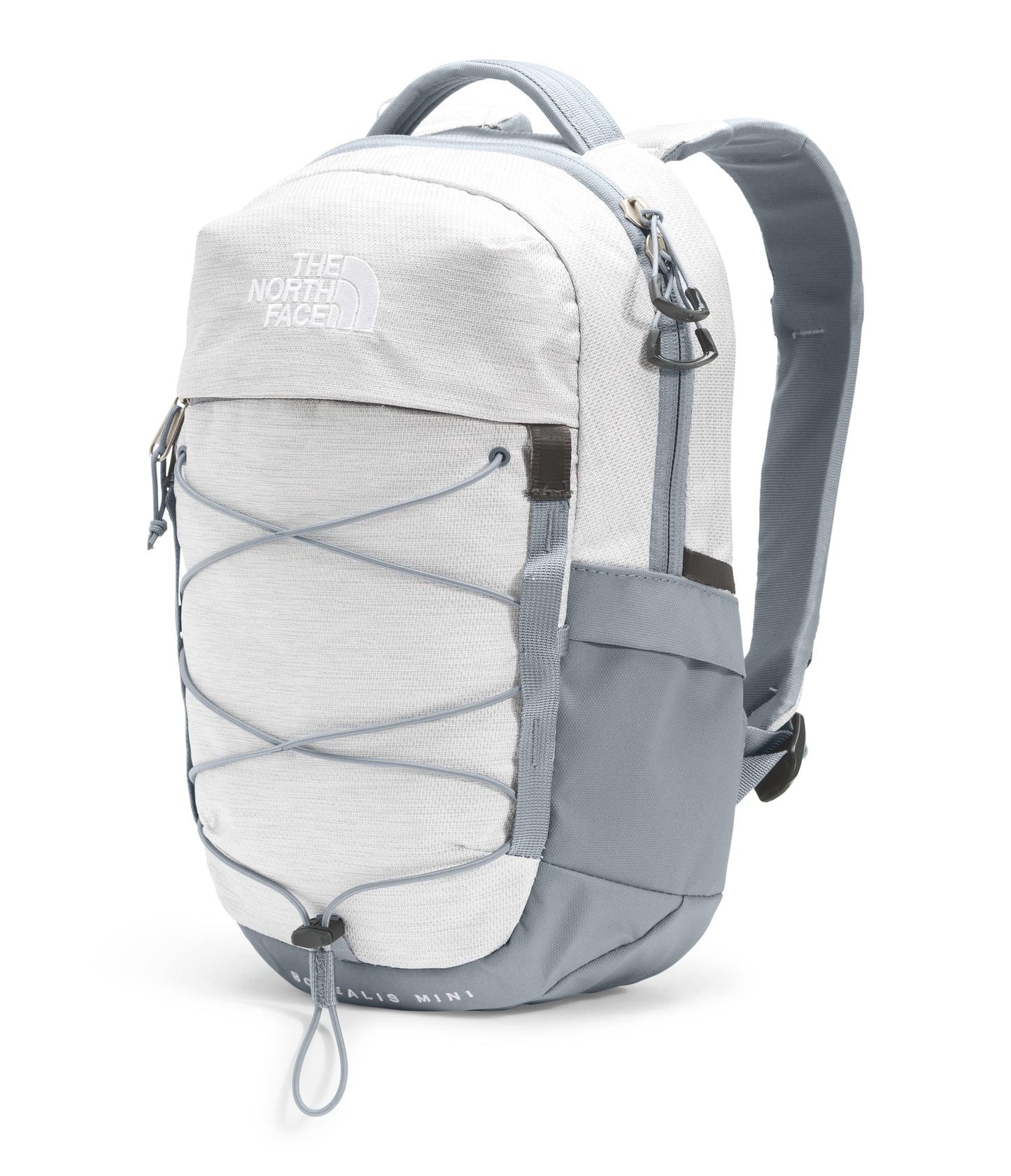 THE NORTH FACE 2 Compartments Borealis Mini Backpack, TNF White Metallic Mélange/Mid Grey, OS, 10 L