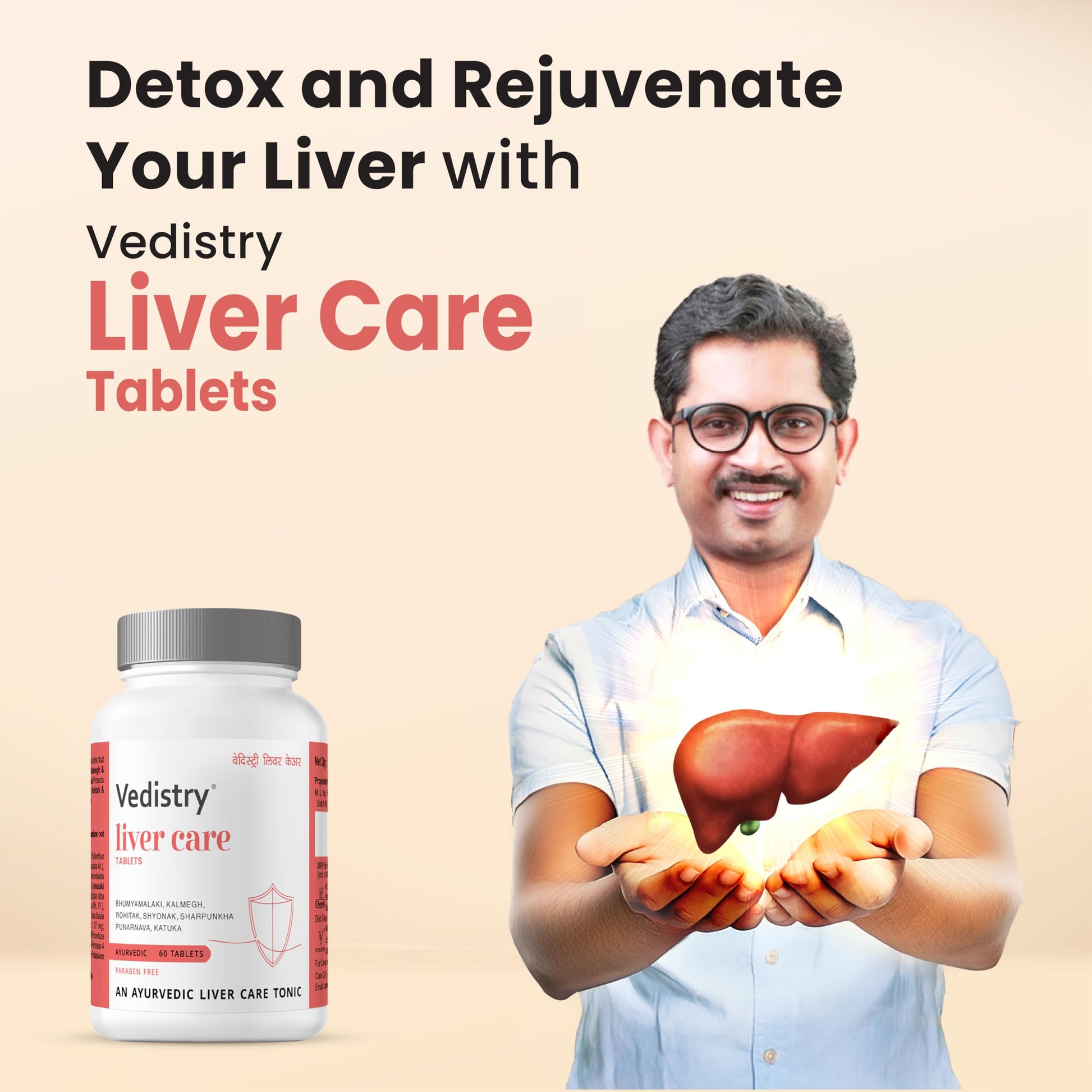 Vedistry Livercare Tablets | Ayurvedic Liver Detox Supplement for Fatty- image 8