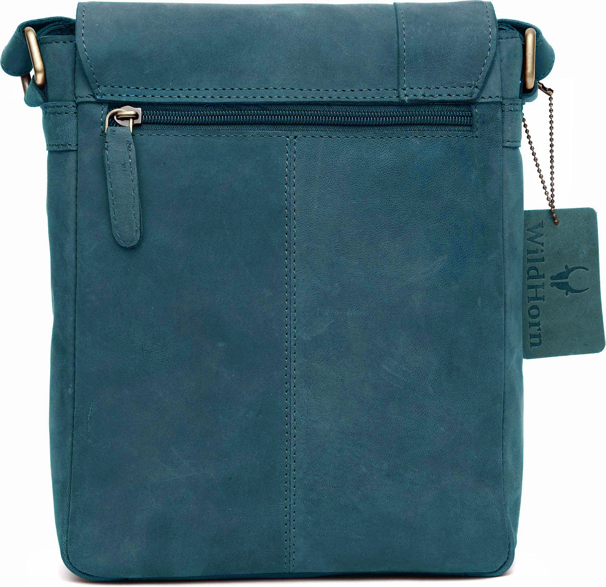 WildHorn Genuine Leather Side Bag for Men | Stylish, Spacious & Durable | Perfect for Daily Use & Travel | Adjustable Strap | 1-Year Warranty