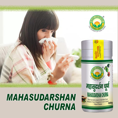 Basic Ayurveda Mahasudarshan Churna (100 gram)- image 7