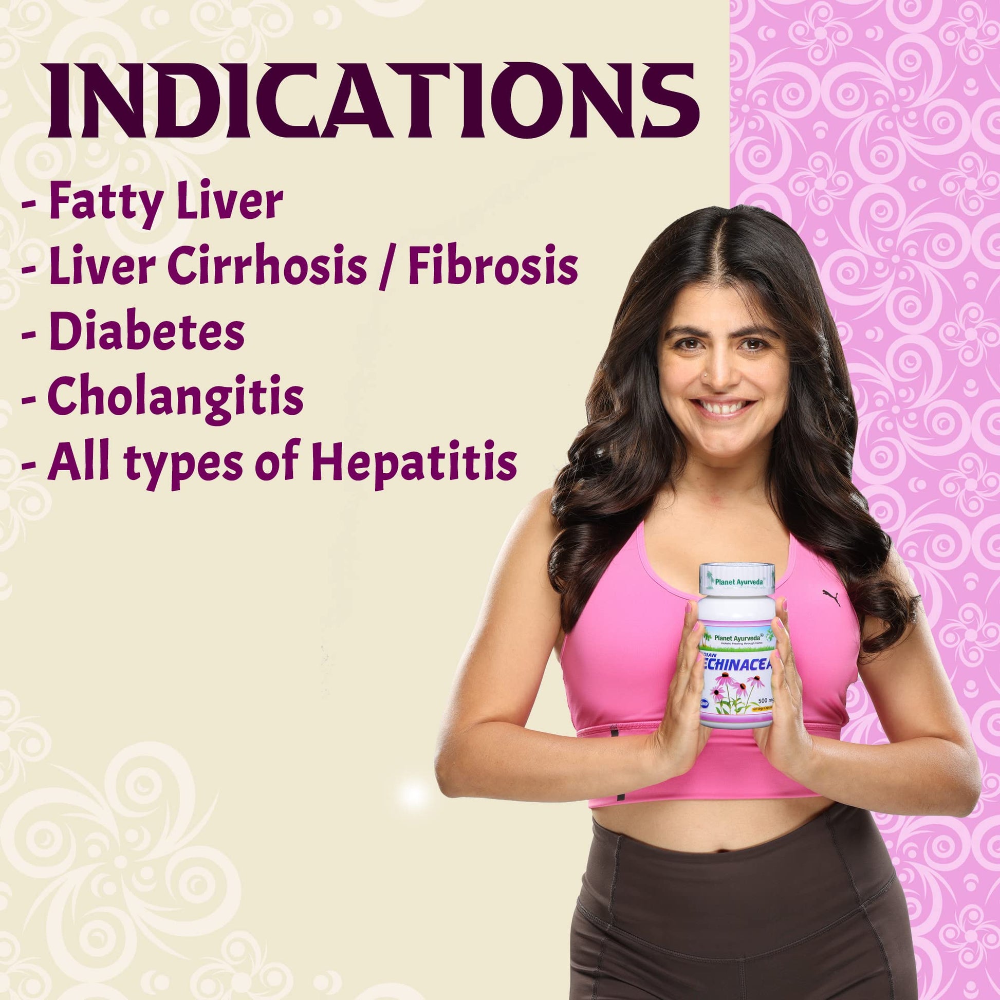 Planet Ayurveda Indian Echinacea Capsules - 60 Capsules | Removes Liver- image 8