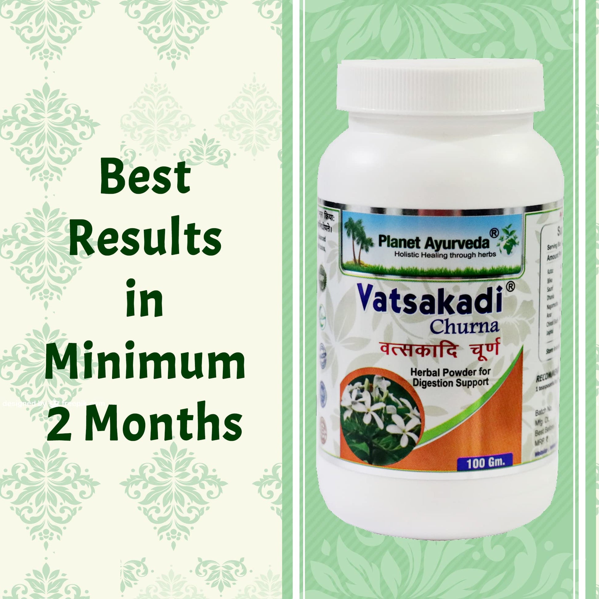 Planet Ayurveda Vatsakadi Churna, 100 gms, "Ayurvedic Medicine for Ulce- image 3