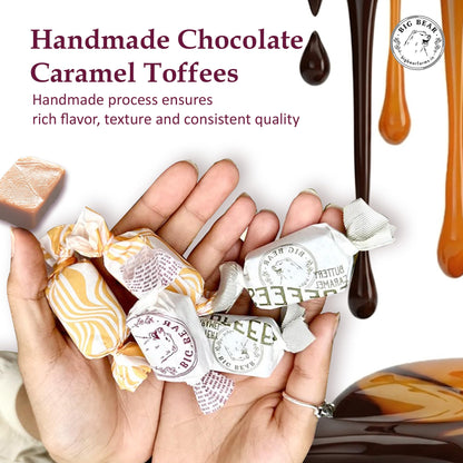 Big Bear Farms Handmade Chocolate Caramel Toffee 300g - Pack Of 1