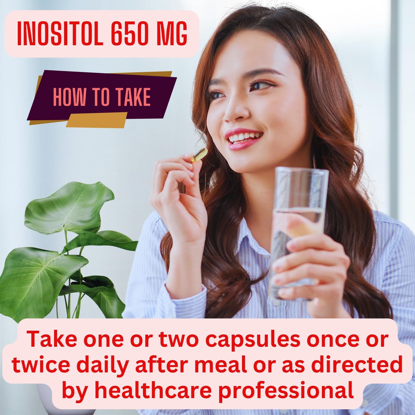 CITRUS NUTRACEUTICAL Inositol 650 mg- 60 Capsules