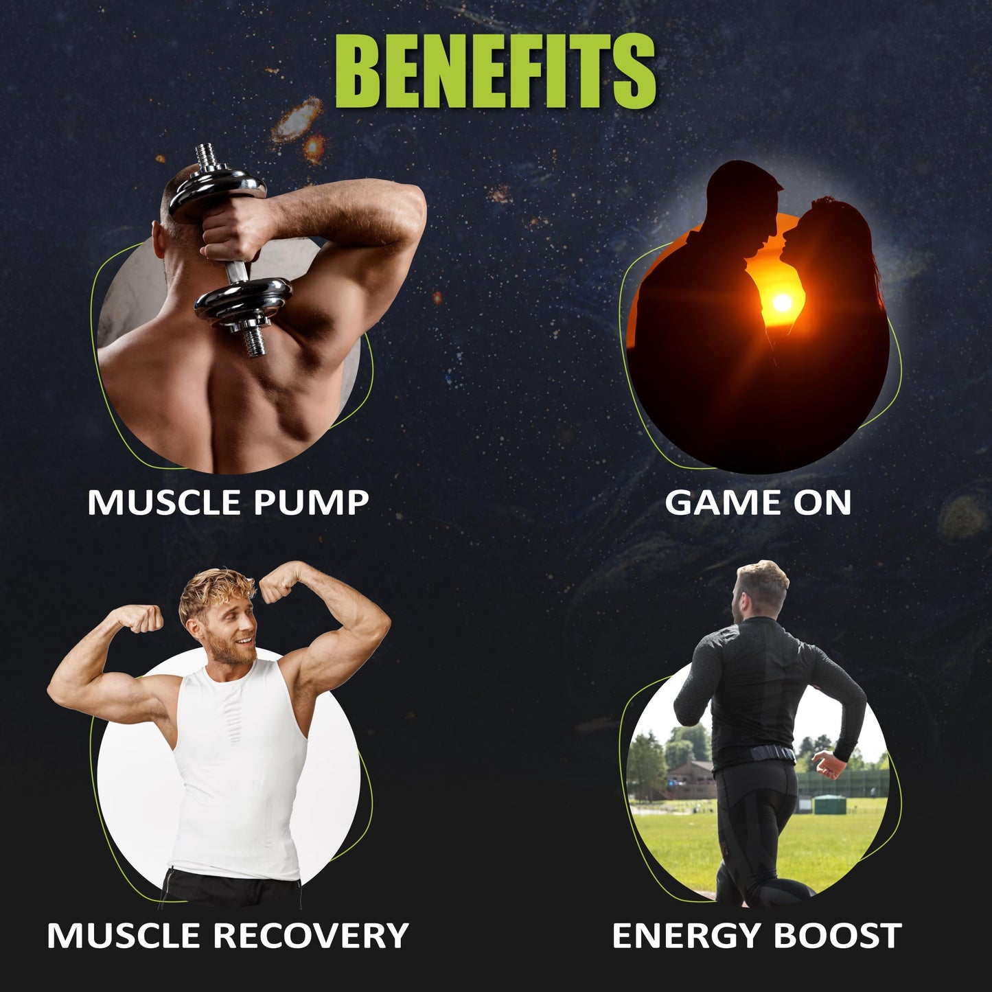 End2End Nutrition PerformX Natural Testosterone Booster for Men made with Pure Shilajt/Shilajeet, Gokhru, Ashwagandha, Safed Musli for Muscle Gain, Strength and Stamina – 30 Capsules