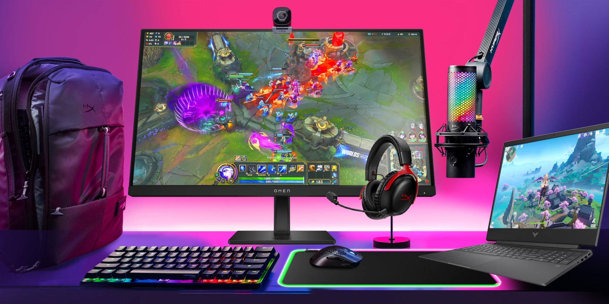 IN-Viraat HyperX - Appario HyperX Knight Gaming Backpack for Laptops -- image 9