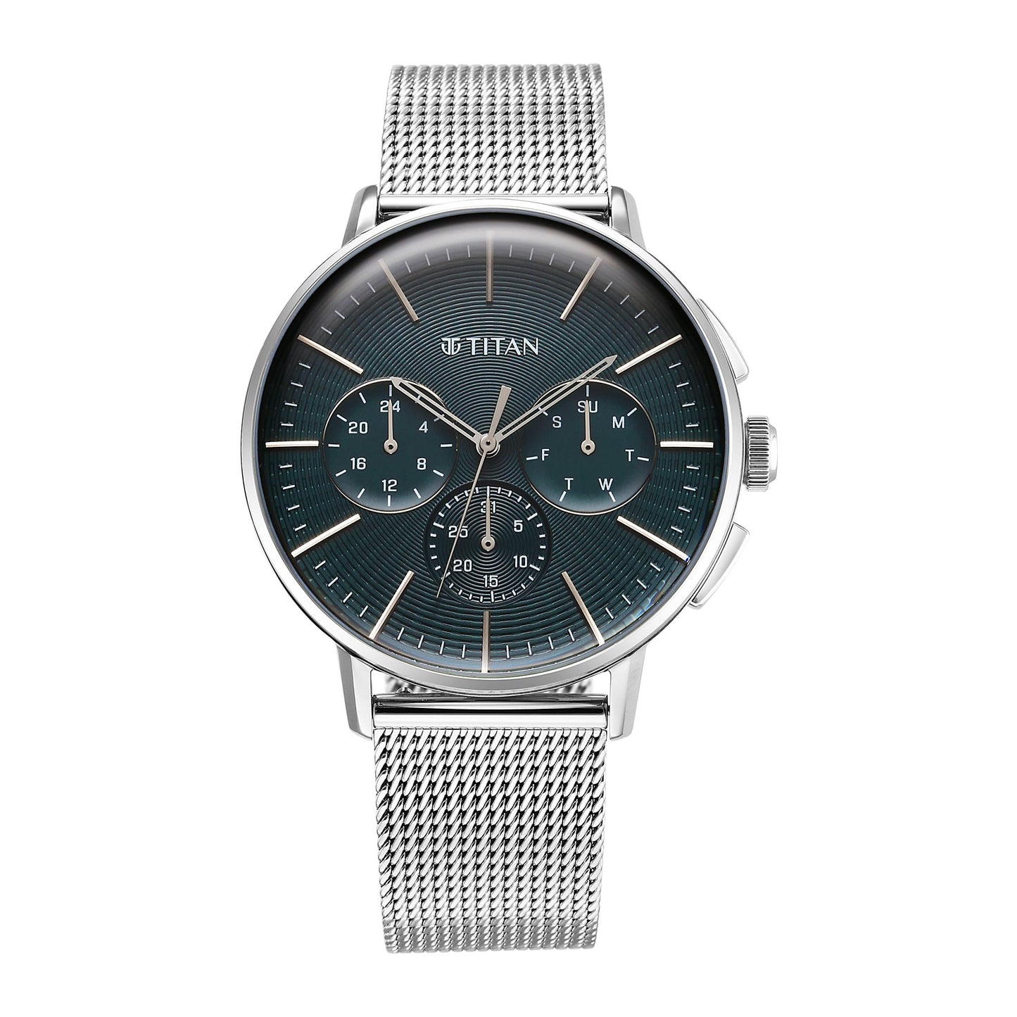 Titan Analog Anthracite Dial Men's Watch-90200SM01- image 5