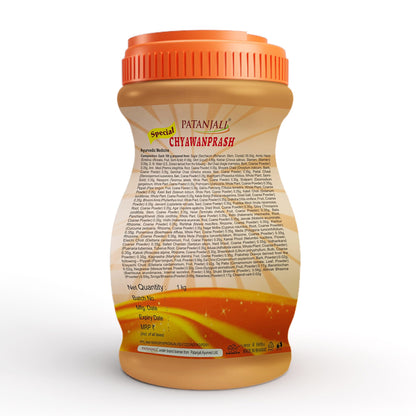 Patanjali Special Chyawanprash 1KG Immunity Booster & Ayurvedic Chyavanaprasam For Men, Women & Kids