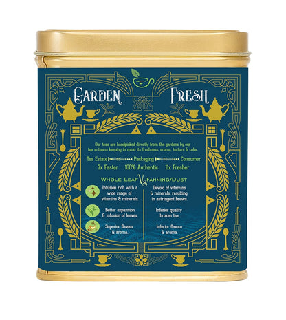 Tifusion Jasmine chamomile Organic Green Tea With 100% Natural & Pure Ingredients For calm Mind | Aids Sleep | Best As A Hot Drink Or Iced Cooler Tea Bags | 100 Gms 50 Serving Cups