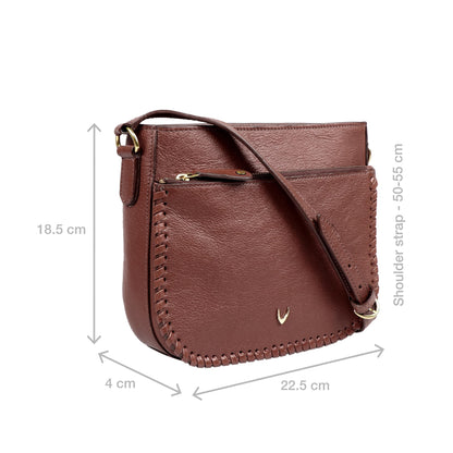 Hidesign Women Sling Bag (Red)