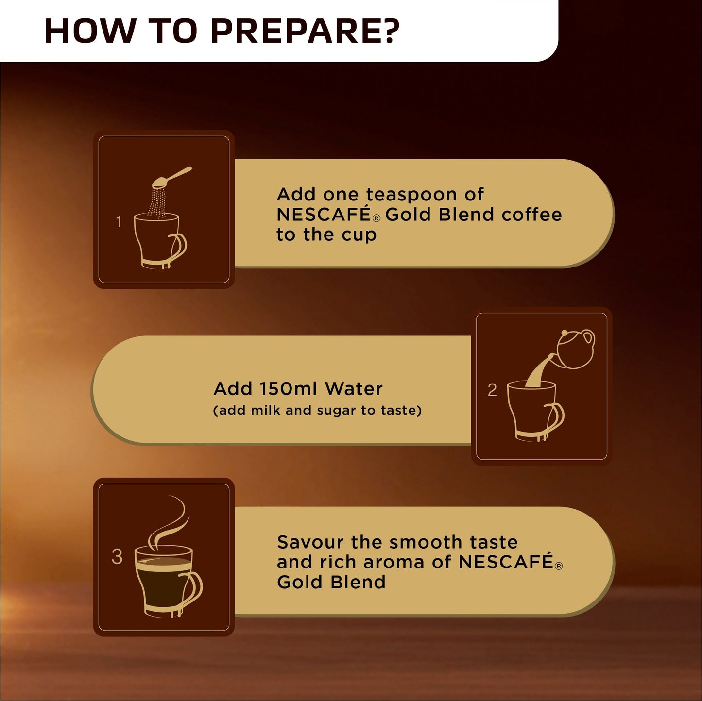 Nescafe Gold Blend Instant Coffee Powder, 200 Grams Eden Jar
