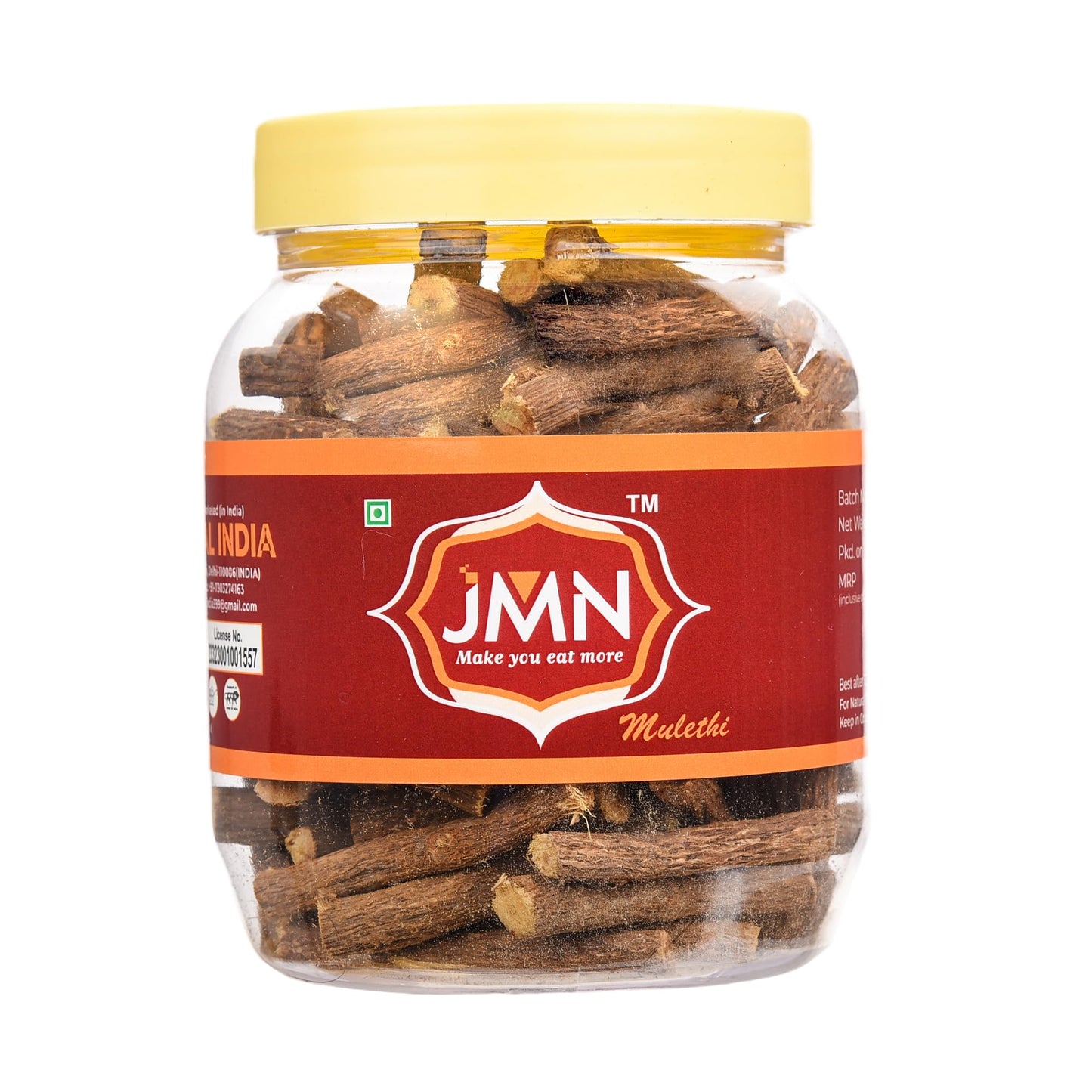 JMN Mulethi Root Stick for Eating - Licorice Root - Athimathuram - Jesthamadh for Health Care