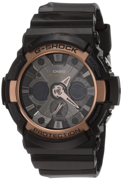 Casio G-Shock Analog-Digital Black Dial Men's Watch-GA-200RG-1ADR
