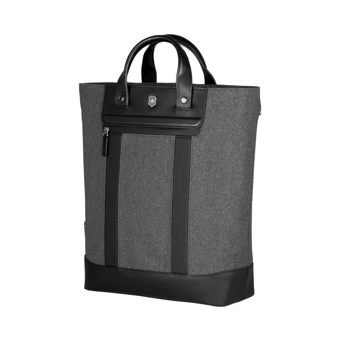 Victorinox Architecture Urban 2.0 2-Way Carry Tote/Backpack with 15" Laptop and Tablet Pocket, Melange Grey (611957), M