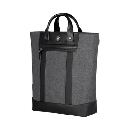 Victorinox Architecture Urban 2.0 2-Way Carry Tote/Backpack with 15" Laptop and Tablet Pocket, Melange Grey (611957), M