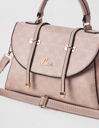 Lavie Women's Beech Flap Satchel Bag | Satchel Handbag for Work | Ladies Purse | Stylish Shoulder Bag | Gift for Women | Rakhi Gift for Sister