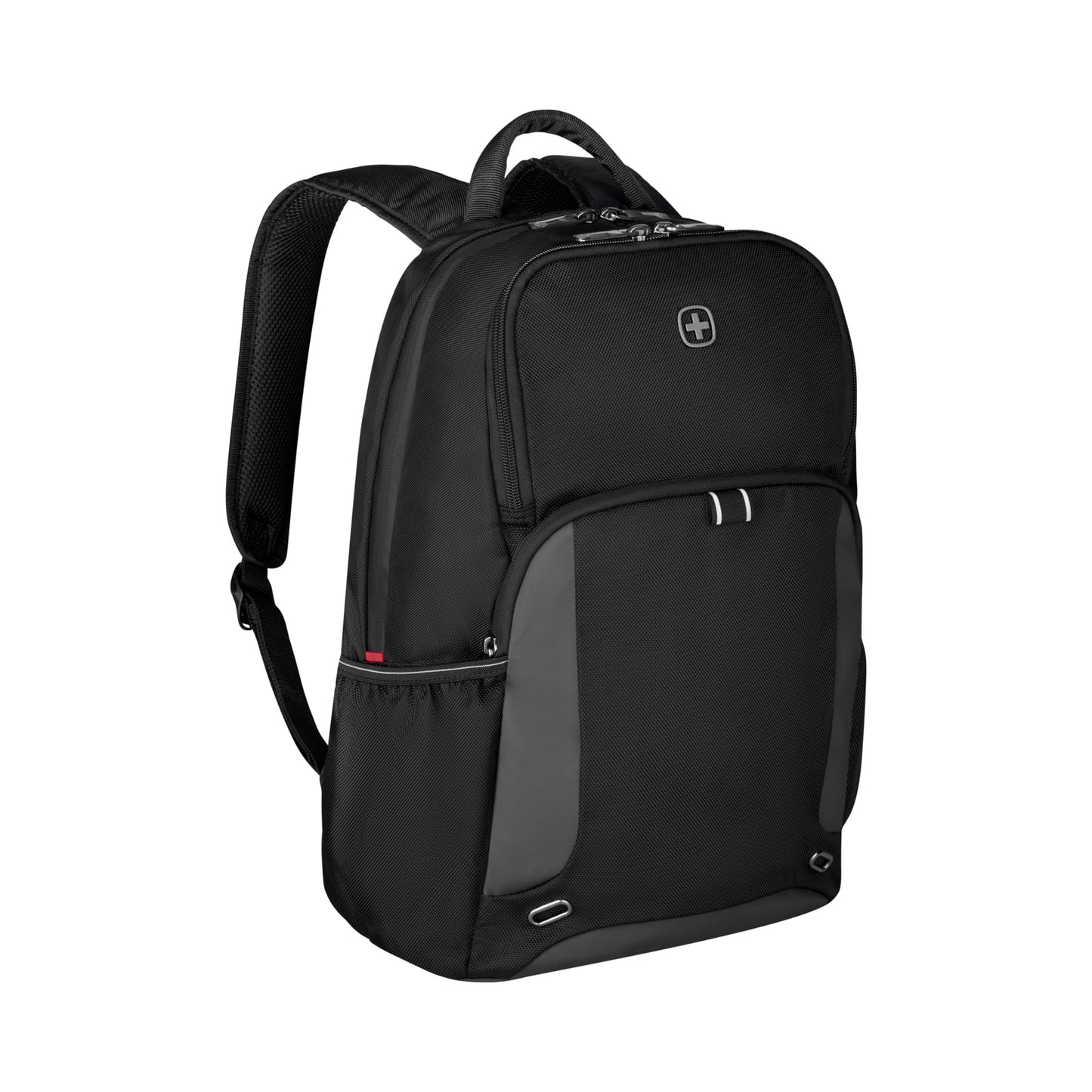 WENGER, New Essentials 2023, XE Tryal Backpack, 15.6 inches Laptop Pocket (23 liters), 44 cm, Recycled Polyester PVC, Black, 612735, Travel Bag with Tablet Pocket | Swiss Designed