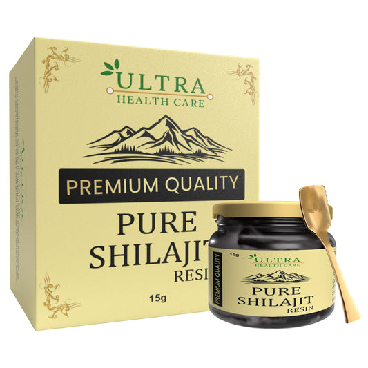 Shilajit Resin for Energy, Focus and Vitality - Pure Quality Himalayan Shilajit | Strength | Stamina | Power | 100% Pure and Natural | Clinically Approved | For Men & Women | 15gm